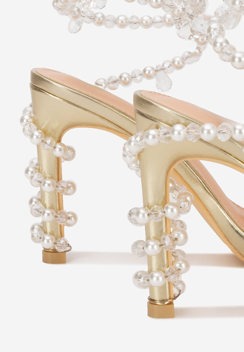 Ženski sandali Amaia Zlata