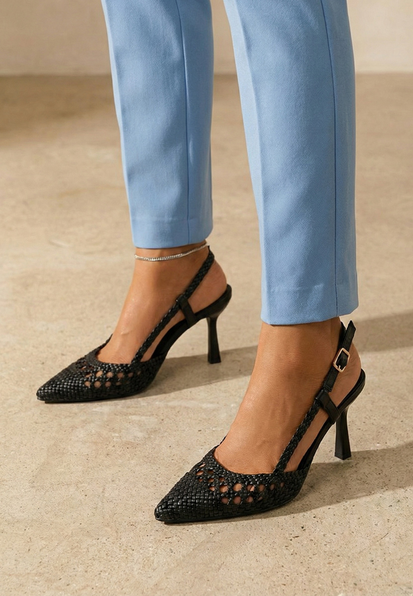 Ženski salonari Heliosa črna