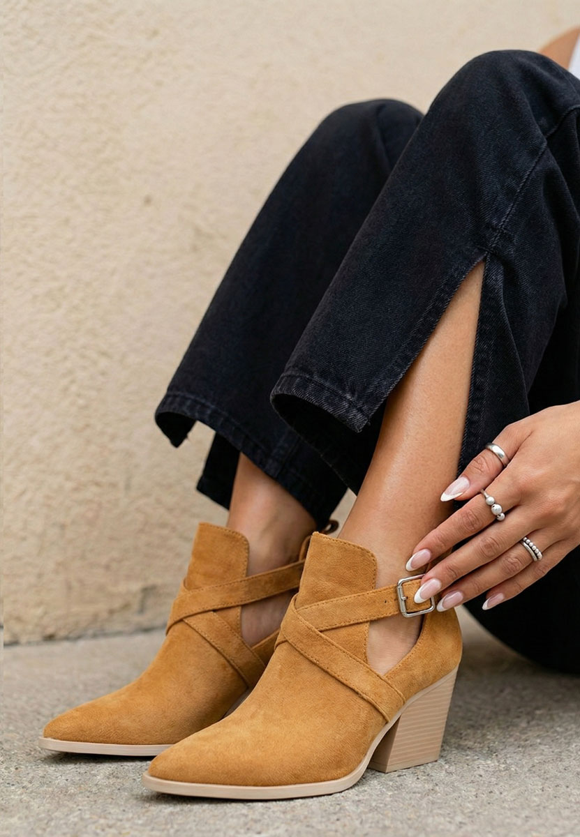 Gležnjarji s peto Rayana kamela